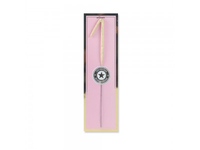 Stelline scintillanti dorate N° 1 