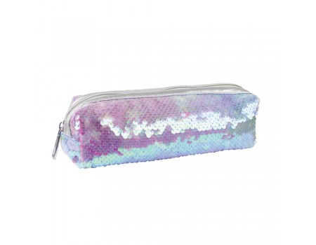 Pencil case con paillettes