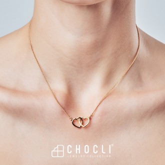 Collana CHOCLI Cuori Intrecciati