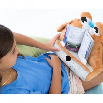 Mega Supporto in peluche per libri o tablet