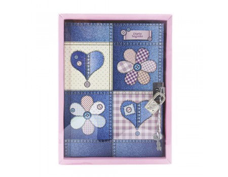 Diario segreto con glitter - Patchwork