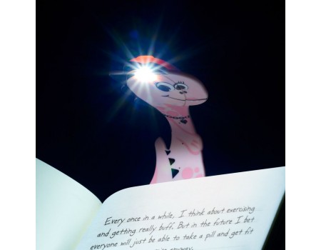 Luce da lettura flessibile per bambini - Dino