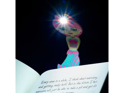 Luce da lettura flessibile per bambini - Sirena