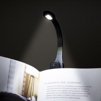 Luce da lettura flessibile XTRA - Nera Luce da lettura flessibile XTRA - Nera