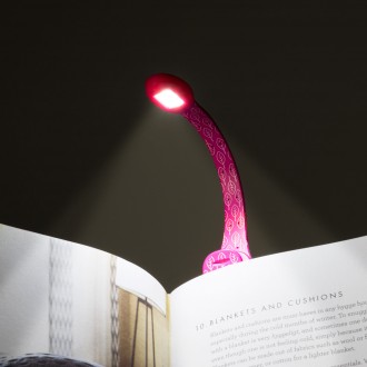 Luce da lettura flessibile XTRA - Rosa Luce da lettura flessibile XTRA - Rosa