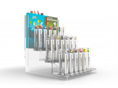 Display in acrilico Segnalibro Meta[l]morphose 