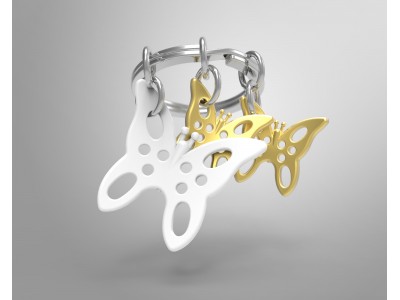 Portachiavi Farfalle