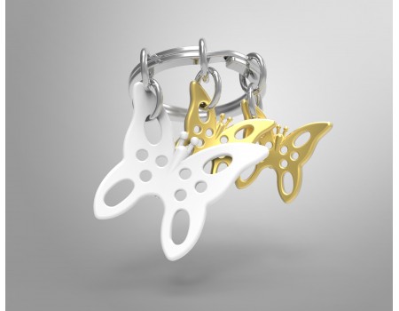 Portachiavi Farfalle