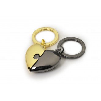Portachiavi Cuore Puzzle Portachiavi Cuore Puzzle