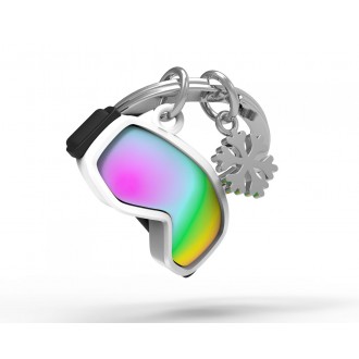 Portachiavi Maschera da Sci