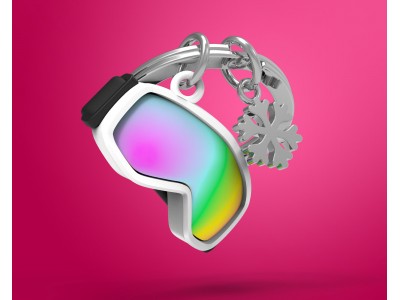 Portachiavi Maschera da Sci Portachiavi Maschera da Sci