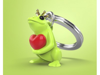 Portachiavi Principe Ranocchio Portachiavi Principe Ranocchio