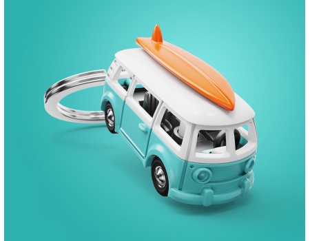 Portachiavi Van con Surf 