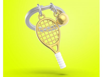 Portachiavi Racchetta da tennis Portachiavi Racchetta da tennis