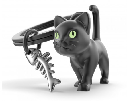 Portachiavi Gatto Nero 