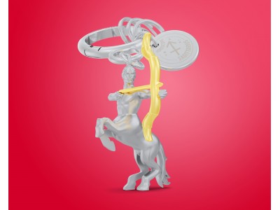 Portachiavi Segno Zodiacale Sagittario Meta[l]morphose