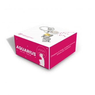 Portachiavi Segno Zodiacale Acquario Meta[l]morphose 