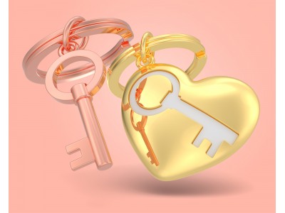 Portachiavi La Chiave del Cuore Portachiavi La Chiave del Cuore