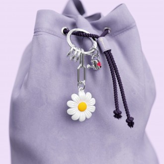 Ciondolo per borsa / Portachiavi - Margherita Ciondolo per borsa / Portachiavi - Margherita
