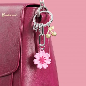 Ciondolo per borsa / Portachiavi - Fiore di Ciliegio Ciondolo per borsa / Portachiavi - Fiore di Ciliegio