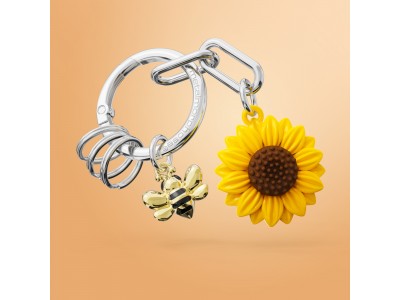 Ciondolo per borsa / Portachiavi - Girasole Ciondolo per borsa / Portachiavi - Girasole