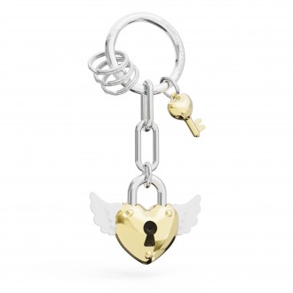 Ciondolo per borsa / Portachiavi - Lucchetto Cuore Oro Ciondolo per borsa / Portachiavi - Lucchetto Cuore Oro