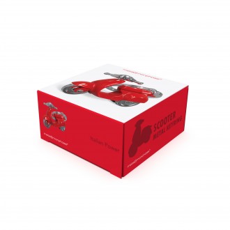 Portachiavi Scooter Rosso