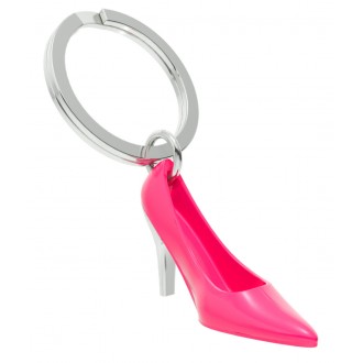 Portachiavi Scarpa rosa con Tacco