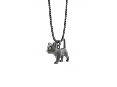 Collana ON-SHIRT Gatto Nero disponibile da fine maggio 2025