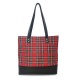 Borsa Tartan - Rossa 