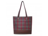 Borsa Tartan - Mattone