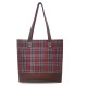 Borsa Tartan - Mattone