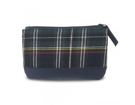 Trousse Tartan - Blu 