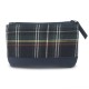 Trousse Tartan - Blu 