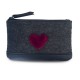 Trousse in lana cotta