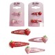 Mollette per capelli fragola