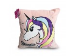 Cuscino Velour Unicorno 