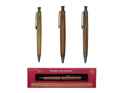 Set Penne Luxury con fusto in Legno LINEA - Disponibili da settembre 2026