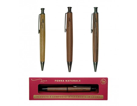 Set Penne Luxury con fusto in Legno LINEA - Disponibili da settembre 2026 Set Penne Luxury con fusto in Legno LINEA - Disponibili da settembre 2026