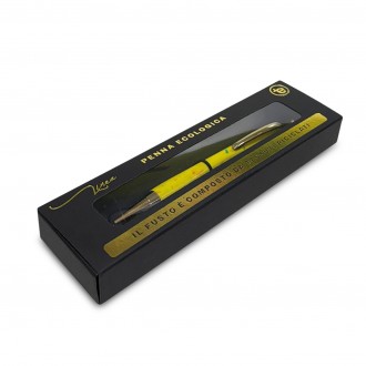 Penna Ecologica Luxury LINEA - Giallo Senape - in consegna dai primi di settembre 2025