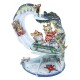 Biglietto di Natale cani sulla slitta 