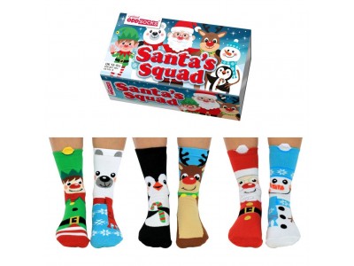 Linea Natale ODD SOCKS - Calze Ragazzini tg. Eur 30-38 