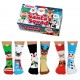 Linea Natale ODD SOCKS - Calze Ragazzini tg. Eur 30-38 