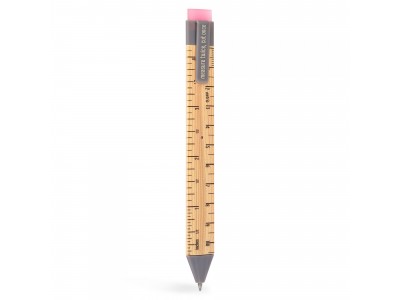 Segnalibro con penna e gomma + 2 refill 