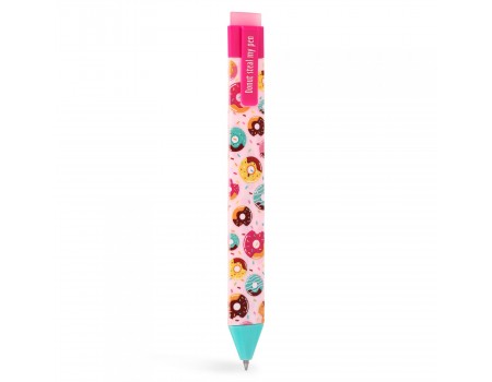 Segnalibro con penna e gomma + 2 refill 