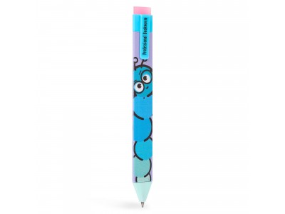 Segnalibro con penna e gomma + 2 refill