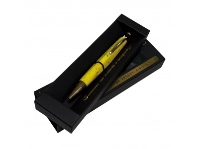 Penna Ecologica Luxury LINEA - Giallo Senape - in consegna dai primi di settembre 2025